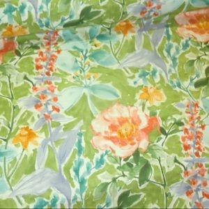 Cut Flowers Spring Garden Floral Fabric
